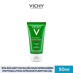 Bộ Hộp Chăm Sóc Da Chuyên Sâu Dành Cho Da Dầu Mụn Vichy Normaderm Phytosolution (50ml) Và Dưỡng Chất Mineral 89 (10ml)