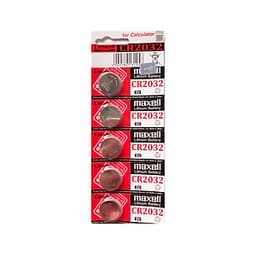 Vĩ 5 viên pin Maxell dòng cao cấp CR2032