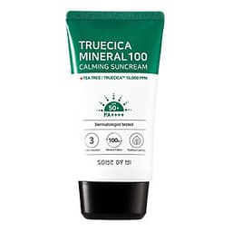 Kem Chống Nắng Dành Cho Da Dầu Mụn, Nhạy Cảm Some By Mi Trucica Mineral 100 Calming Suncream SPF50+/PA+++ 50ml