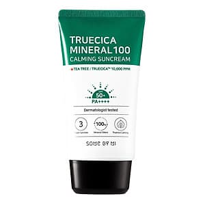 Kem Chống Nắng Dành Cho Da Dầu Mụn, Nhạy Cảm Some By Mi Trucica Mineral 100 Calming Suncream SPF50+/PA+++ 50ml
