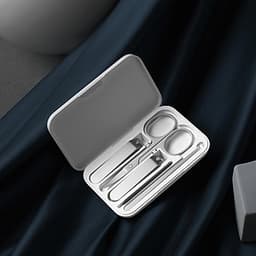 Xiaomi Mijia Nail Clippers Set Stainless Steel Trimmer Pedicure Care Clippers Earpick Nail File Professional Beauty