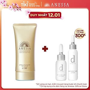 Kem chống nắng dạng gel bảo vệ hoàn hảo Anessa Perfect UV Sunscreen Skincare Gel 90g
