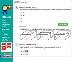 Khóa học HÌNH HỌC 12 - CƠ BẢN + NÂNG CAO thầy Nguyễn Chiến - 06 tháng
