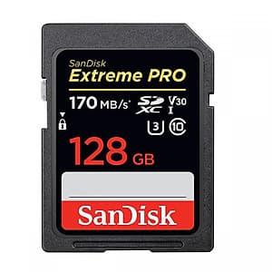 Thẻ Nhớ SDXC SanDisk Extreme Pro 170Mb/s - 128Gb - Hãng nhập khẩu