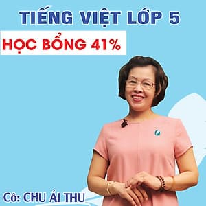 Khóa học TIẾNG VIỆT LỚP 5 cô Chu Ái Thu - 06 tháng