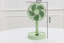 Quạt Tích Điện Đa Năng XM66-28, Pin 1200mAh, Có Thể Gấp Gọn Tiện Lợi (Màu Ngẫu Nhiên)