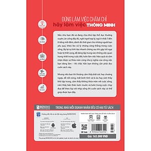 Đừng Làm Việc Chăm Chỉ Hãy Làm Việc Thông Minh