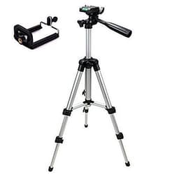 Giá đỡ 3 Chân Tripod 3110 G1 105cm Chuyên Chụp Hình Live Stream - giá đỡ điện thoại 3 chân - giá đỡ máy ảnh - gậy tự sướng selfie ( mầu bạc )