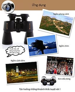 Ống Nhòm 20x50 Siêu Nét ( TẦM NHÌN XA HÀNG Kilomet ) - HÀNG NHẬP KHẨU