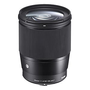 Ống kính Sigma 16mm F1.4 DC DN E-Mount  - Hàng chính hãng