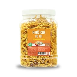 Khô Gà Bơ Tỏi Thơm Mùi Tỏi TETE 500gram