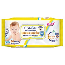 Khăn Ướt Unifresh Family (80 Miếng)
