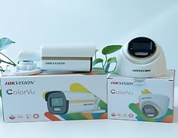 Camera HDTVI ColorVu Có Màu Ban Đêm 2MP HIKVISION DS-2CE12DF3T-F_Hàng Chính Hãng