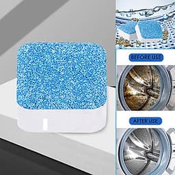 Hộp 12 Viên Tẩy Vệ Sinh Lồng Máy Giặt, Diệt Khuẩn Và Tẩy Chất Cặn Lồng Máy Giặt Hiệu Quả