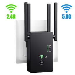 1200Mbps Wifi Repeater 802.11 AP Router Extender Signal Booster Range