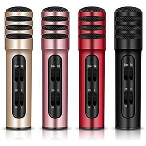 Micro thu âm karaoke live stream C7 loại cao cấp kèm tai phone