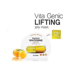 Combo 10 Mặt nạ dưỡng da trắng sáng và làm đều màu da BNBG Vita Genic Whitening Jelly Mask (Vitamin C) 30ml x 10