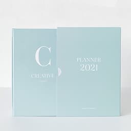 Sổ tay Planner 2021 Crabit Notebuck - Sổ Kế hoạch 2021 Bìa cứng - Lịch năm, tháng, tuần, trang dot, bản đồ Việt Nam