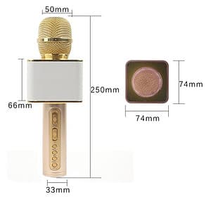 Mic Hát Karaoke Kèm Loa Bluetooth SD-08 phiên bản Premium