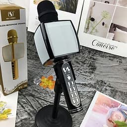 Mic Karaoke YS-91 Micro Karaoke kèm Loa Bluetooth 3 trong 1 nhiều hiệu ứng