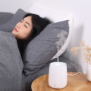 Máy Khuếch Tán Tinh Dầu Kiêm Đèn Ngủ Mini USB Xiaomi HL (120ml)