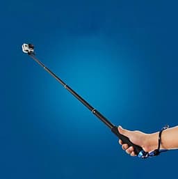 Gậy Selfie Cầm Tay Bằng Hợp Kim Nhôm Cho Camera hành trinh Gopro