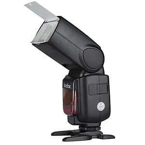 Đèn Flash Godox TT685C Cho Canon Tặng Kèm Bộ Pin Sạc - Hàng Nhập Khẩu