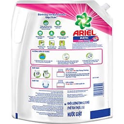 Nước Giặt Ariel Matic Hương Downy Túi 2.1Kg