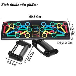 Dụng Cụ Hít Đất Chống Đẩy – Đa Dạng 14 Bài Tập – Nhiều Nút 14 in 1 – Dụng Cụ Chống Đẩy Chính Hãng miDoctor