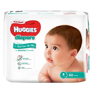 Tã Dán Siêu Cao Cấp Huggies Platinum S82 (82 Miếng)