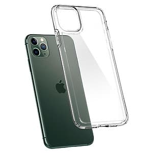 Ốp lưng cho Iphone 11 Pro Max Silicon Vucase trong suốt, chống va đập, chống trầy xước, chống nước, bảo vệ toàn diện - hàng nhập khẩu