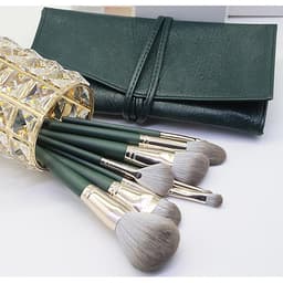 Bộ Cọ Makeup 14 Cây Cán Xanh Cao Cấp Lông Siêu Mịn Tiện Dụng Đầy Đủ Chức Năng Trang Điểm Cá Nhân Hiệu Quả