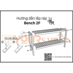 Kệ giày dép Bench 2FM NỘI THẤT KIỂU HÀN BEYOURs