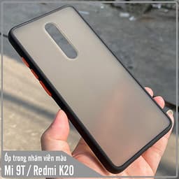 Ốp lưng cho Xiaomi Mi 9T / Redmi K20 trong nhám viền màu