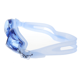 Kính bơi chống sương mờ, chống UV Cleacco, dây đeo được làm 100% silicone mềm mại, thoải mái, thiết kế không trơn trượt, độ co giãn và độ bền thách thức thời gian, dành cho vận động viên chuyên nghiệp hoặc người thích người đi bơi hằng ngày. Tặng nón bơi Silicon Cleacco cao cấp ( Giao màu ngẫu nhiên)