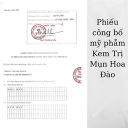 Kem Mụn Hoa Đào