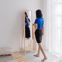 Gương Kệ Soi Toàn Thân - Mirror Shelf