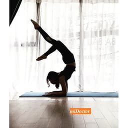 Thảm Tập Yoga, Gym miDoctor + Bao Thảm Yoga (Giao Màu Ngẫu Nhiên)