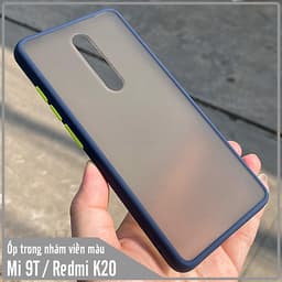 Ốp lưng cho Xiaomi Mi 9T / Redmi K20 trong nhám viền màu