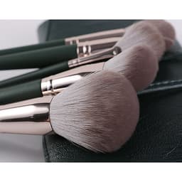 Bộ Cọ Makeup 14 Cây Cán Xanh Cao Cấp Lông Siêu Mịn Tiện Dụng Đầy Đủ Chức Năng Trang Điểm Cá Nhân Hiệu Quả