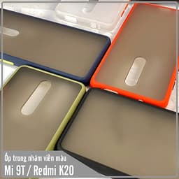 Ốp lưng cho Xiaomi Mi 9T / Redmi K20 trong nhám viền màu