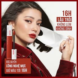 Son Kem Lì 16h Lâu Trôi Maybelline New York Super Stay Matte Ink 5ml