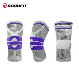Băng bảo vệ đầu gối, bó gối thể thao silicon chống trượt GoodFit GF513K