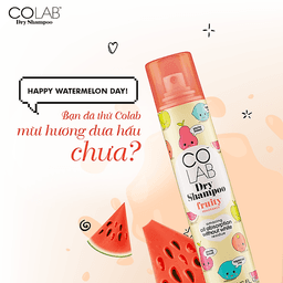 Dầu gội khô Colab Dry Shampoo 200ml