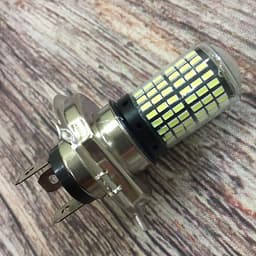 ĐÈN LED 144 TIM SIÊU SÁNG - ĐÈN PHA chân H4 H6 cho xe máy