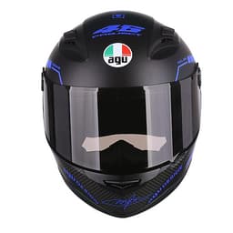Mũ bảo hiểm Đẹp Moto Fullface Tem 14 Bóng _ Mũ Bảo Hiểm Phượt Fullface AGU có kính chắn gió, chống nắng, chông chói_ Nhiều màu