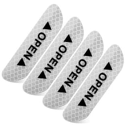 Bộ 4 Miếng Dán Phản Quang Sticker Dán Cảnh Báo Mở Cửa Cho Ô tô, Xe Hơi Giúp An Toàn Khi Mở Cửa Xe Mai Lee