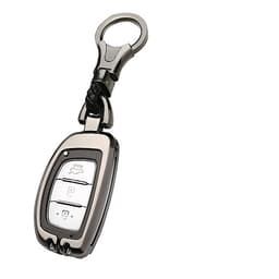 Ốp chìa khóa hyundai , bảo vệ chìa khóa hyundai i10 , elantra , tucson , accent , santafe, kona , chất liệu metal cao cấp bảo vệ smartkey tuyệt đối