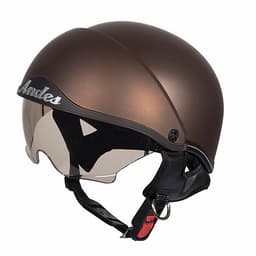 Mũ Bảo Hiểm Andes Nửa Đầu Kính Giấu 3S139 Nhám