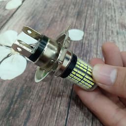 ĐÈN LED 144 TIM SIÊU SÁNG - ĐÈN PHA chân H4 H6 cho xe máy